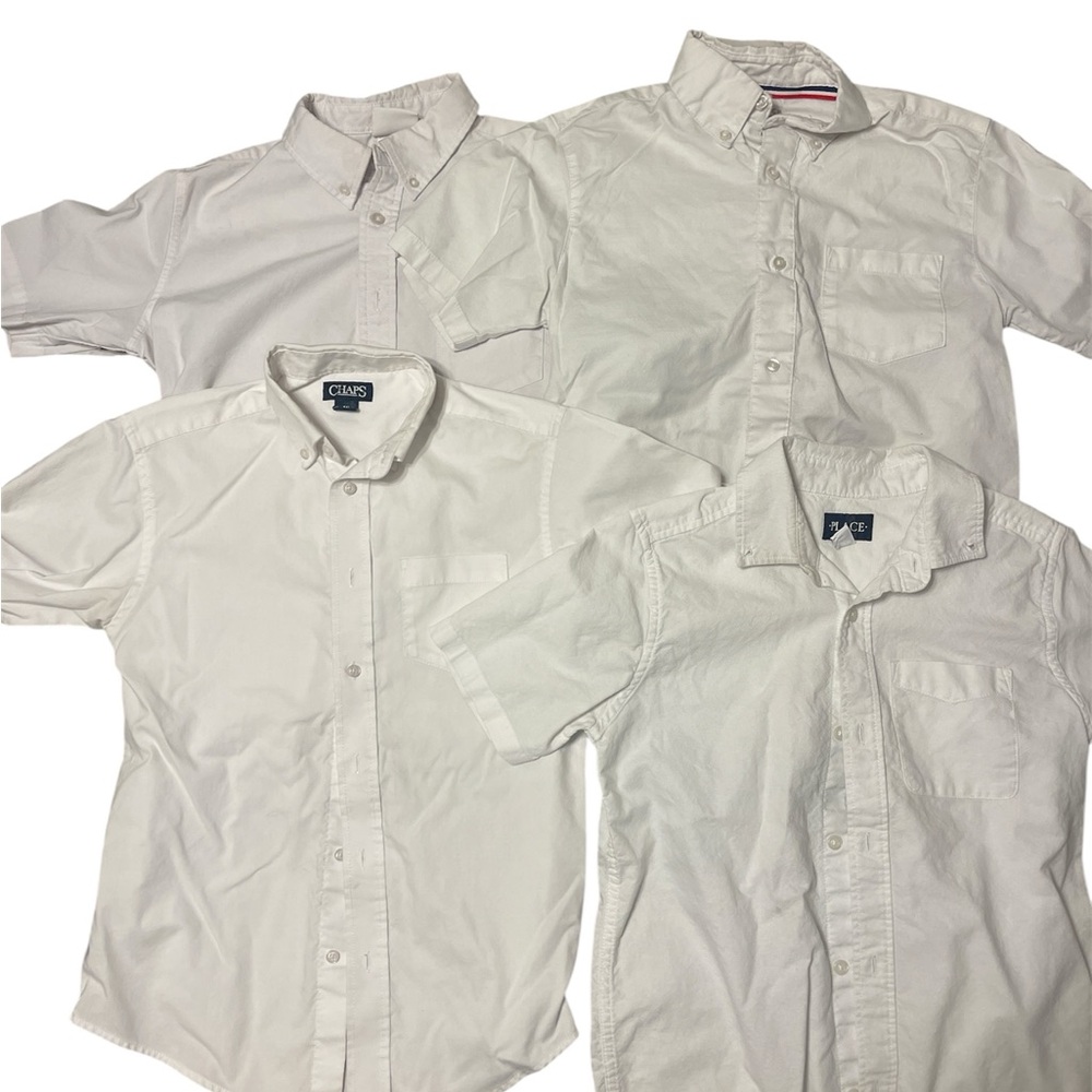 Kids White Button-Down Shirts size 10